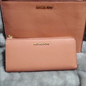 MK Wristlet and Wallet